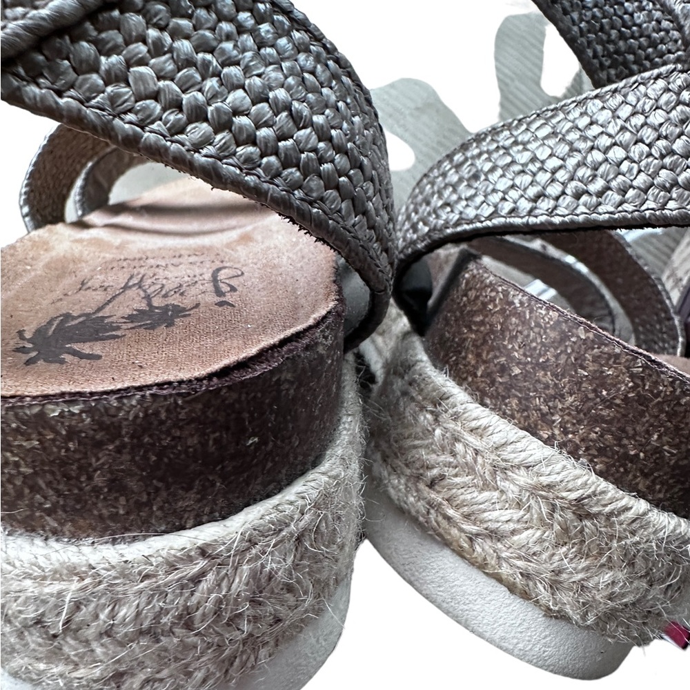Jellypop Taupe Halstein Espadrille Sandals Size‎ 9 - Picture 6 of 8